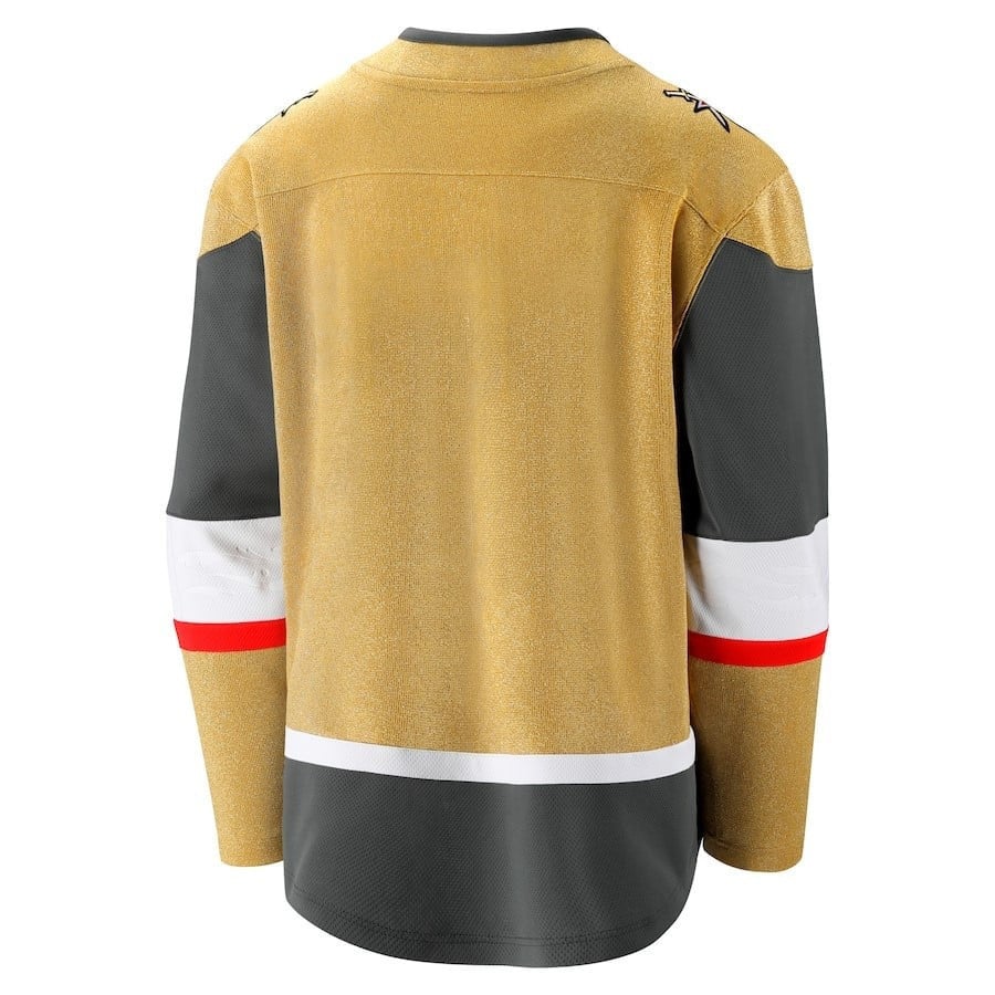 Mark Stone 61 Vegas Golden Knights 2023 Stanley Cup Champions Patch Breakaway Home Jersey - Gold