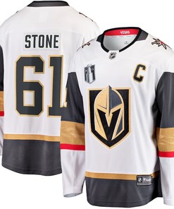 Mark Stone 61 Vegas Golden Knights 2023 Stanley Cup Final Away Breakaway Player Jersey - White