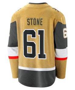Mark Stone 61 Vegas Golden Knights 2023 Stanley Cup Final Home Breakaway Player Jersey - Gold