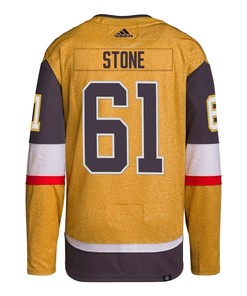 Mark Stone 61 Vegas Golden Knights 2023 Stanley Cup Final Home Player Jersey - Gold