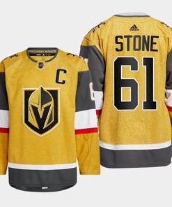 Mark Stone 61 Vegas Golden Knights Gold Jersey 2023 Home