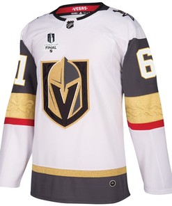Mark Stone 61 Vegas Golden Knights Stanley Cup 2023 Final Patch Away Breakaway Men Jersey - White
