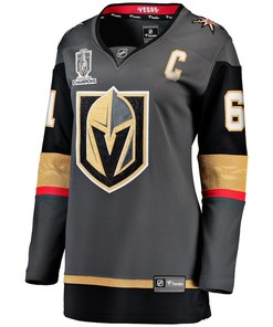 Mark Stone 61 Vegas Golden Knights Women's 2023 Stanley Cup Champions Alternate Breakaway Jersey - Black