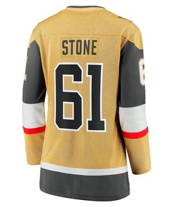 Mark Stone 61 Vegas Golden Knights Women's 2023 Stanley Cup Final Home Breakaway Player Jersey - Gold