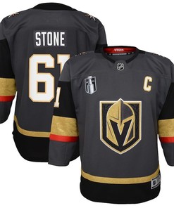 Mark Stone 61 Vegas Golden Knights Youth 2023 Stanley Cup Final Alternate Jersey - Black