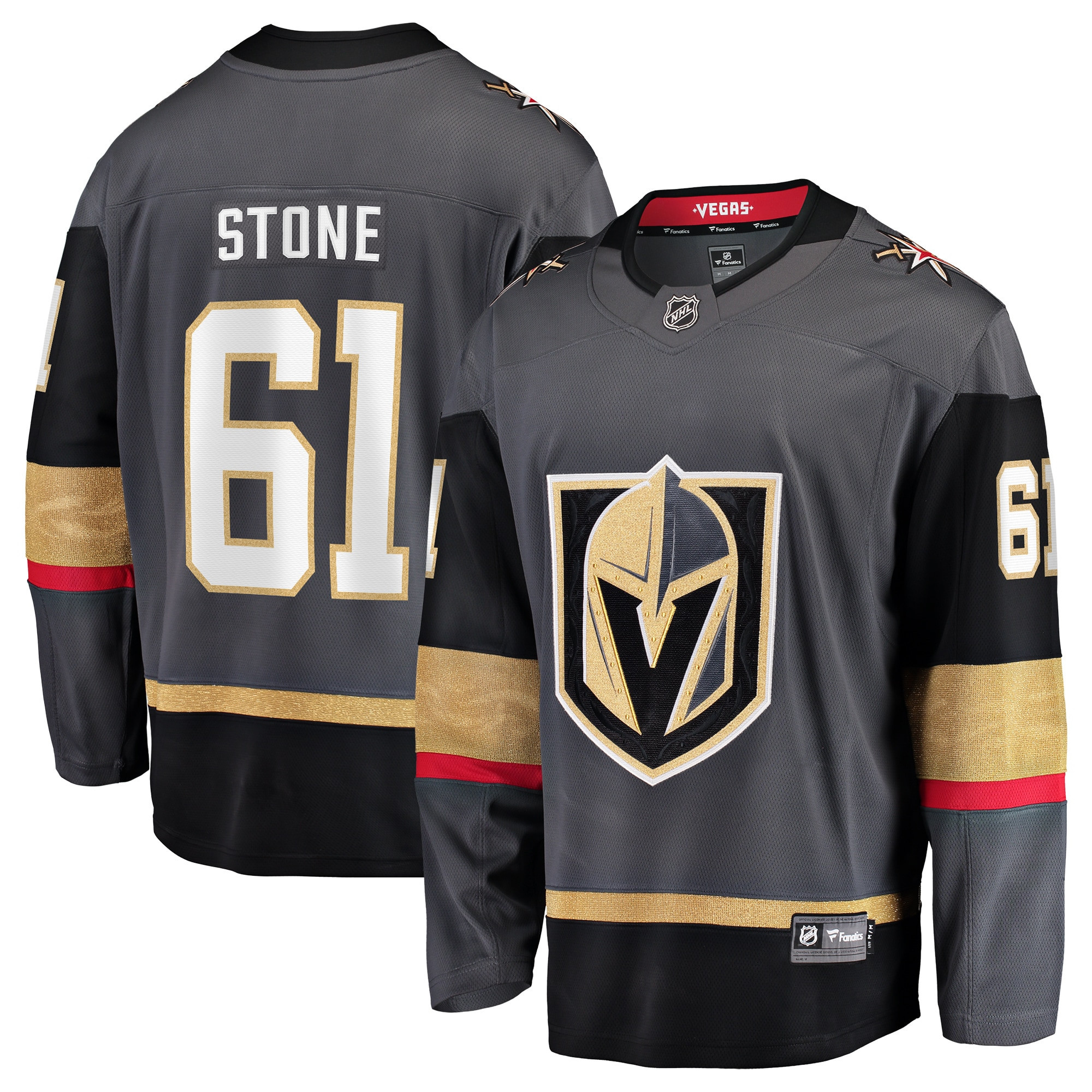 Mark Stone Vegas Golden Knights Fanatics Branded Breakaway Player Jersey - Black Nhl