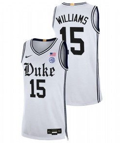 Mark Williams 15 Duke Blue Devils 2023 Limited Basketball The Brotherhood Men Jersey - White