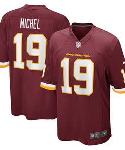 Marken Michel Washington Football Team Game Jersey - Burgundy Nfl