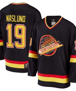 Markus Naslund Vancouver Canucks Fanatics Branded Breakaway Retired Player Jersey - Black Nhl