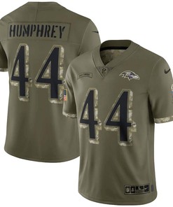 Marlon Humphrey Baltimore Ravens 2022 Salute To Service Limited Jersey - Olive