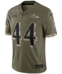 Marlon Humphrey Baltimore Ravens 2022 Salute To Service Limited Jersey - Olive