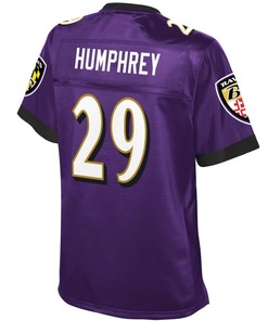 Marlon Humphrey Baltimore Ravens Nfl Pro Line Womens Team Color Player Jersey - Purple