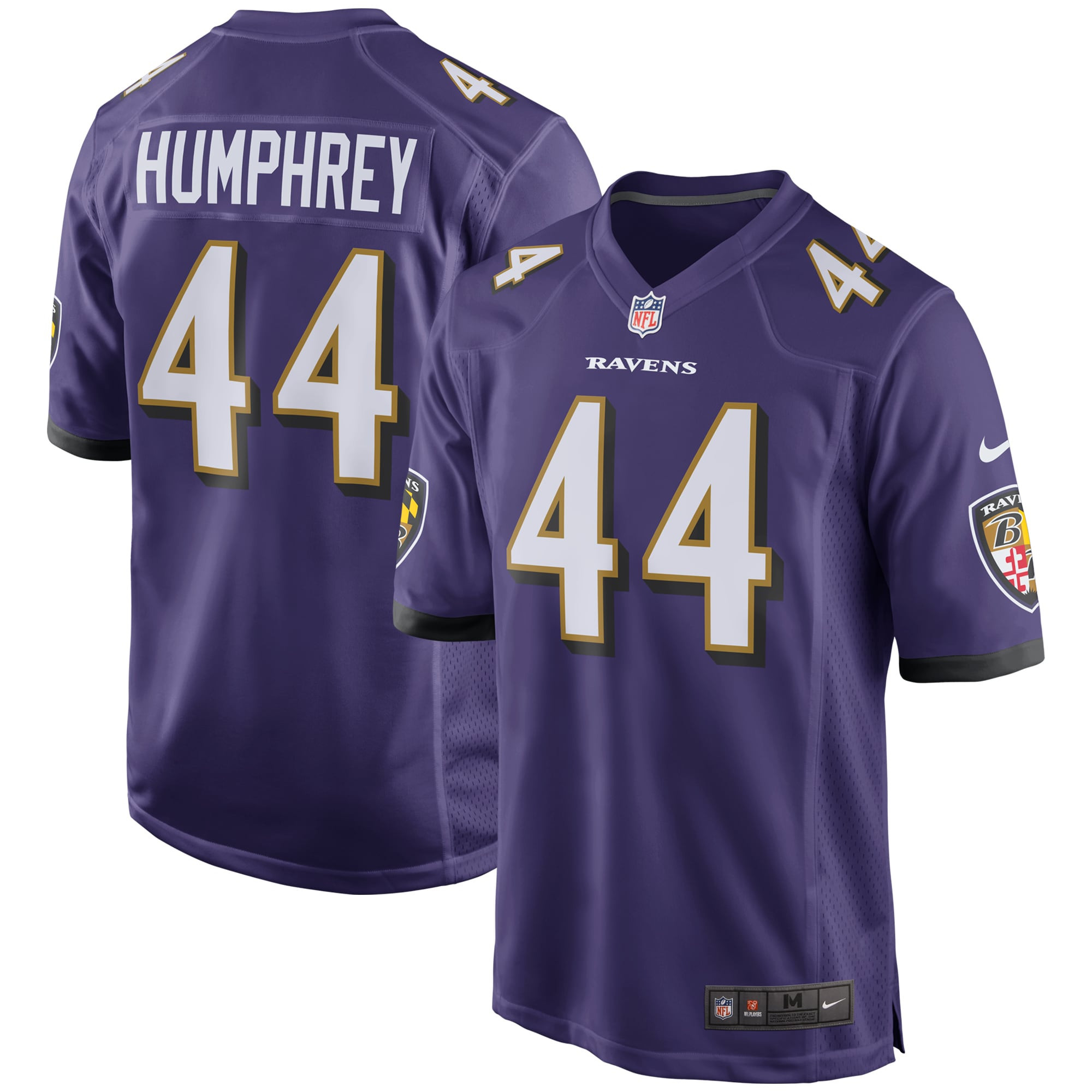 Marlon Humphrey Baltimore Ravens Player Game Jersey Purple Nfl