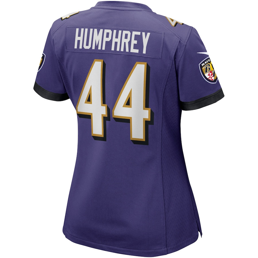 Marlon Humphrey Baltimore Ravens Women's Game Player Jersey - Purple