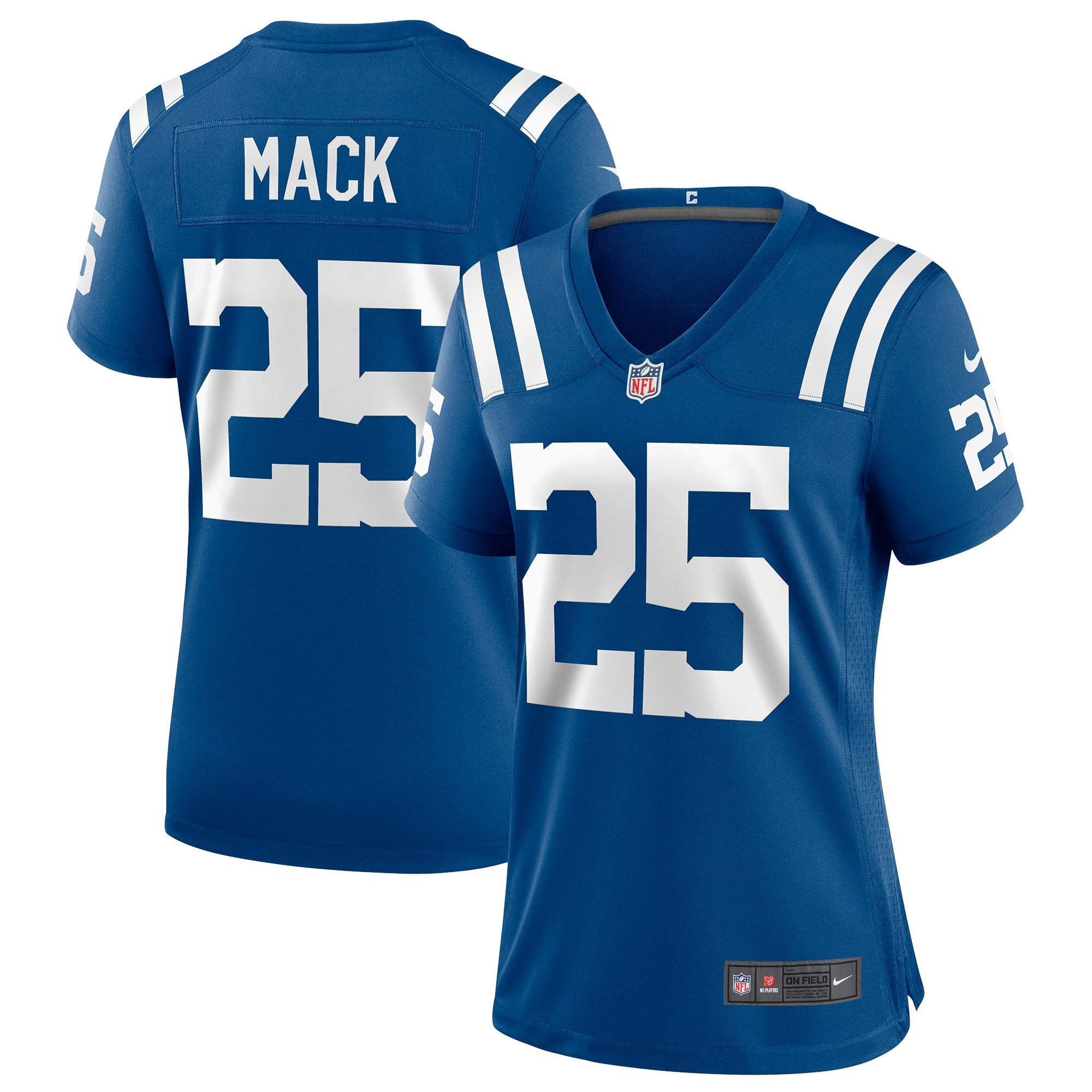 Marlon Mack Indianapolis Colts Womens Game Jersey - Royal Nfl