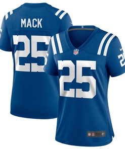 Marlon Mack Indianapolis Colts Womens Game Jersey - Royal Nfl