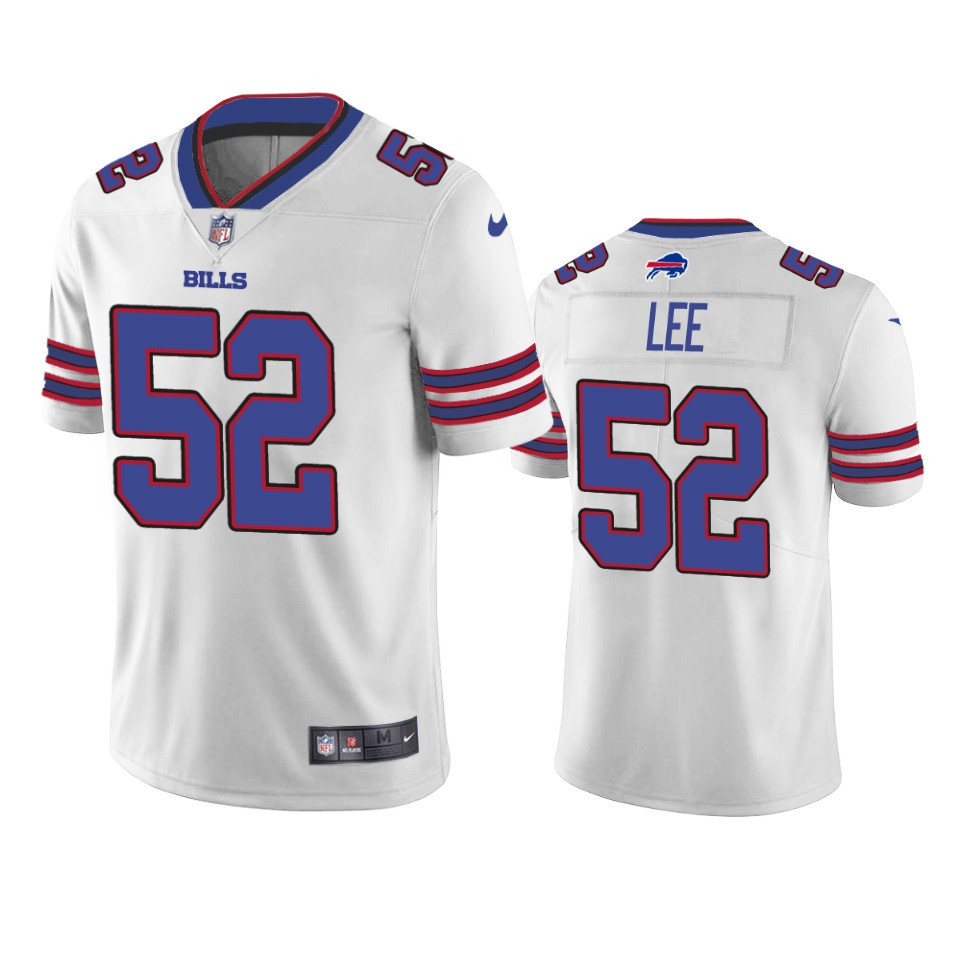 Marquel Lee 52 Buffalo Bills White Vapor Limited Jersey