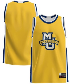 Marquette Golden Eagles Basketball Jersey - Gold Ncaa