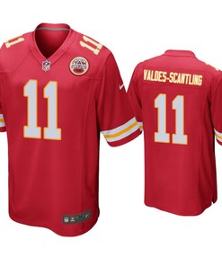 Marquez Valdes-Scantling 11 Kansas City Chiefs Game Men Jersey - Red Jersey
