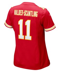 Marquez Valdes-Scantling Kansas City Chiefs Women's Game Jersey - Red