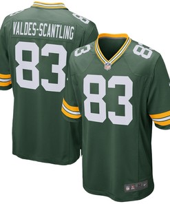 Marquez Valdes-scantling Green Bay Packers Game Player Jersey - Green Nfl