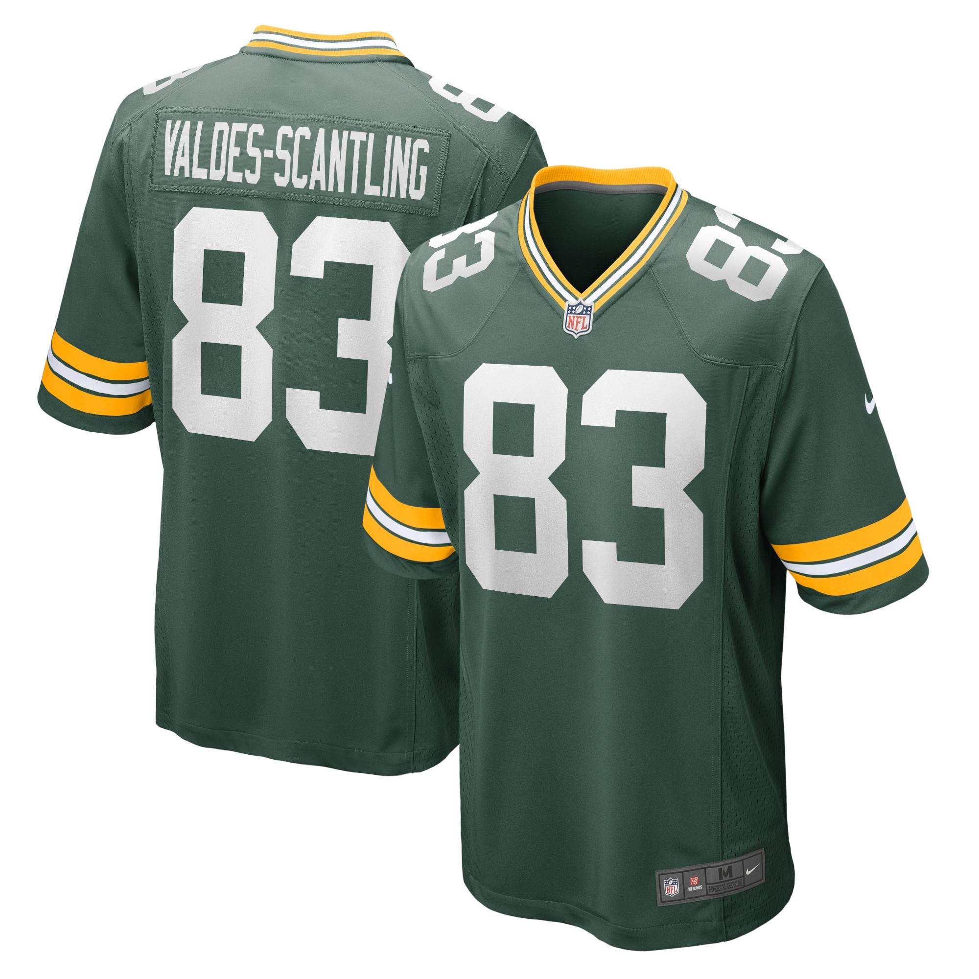 Marquez Valdes-scantling Green Bay Packers Game Team Jersey - Green Nfl