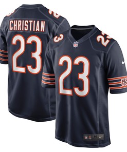 Marqui Christian Chicago Bears Player Game Jersey - Navy Nfl