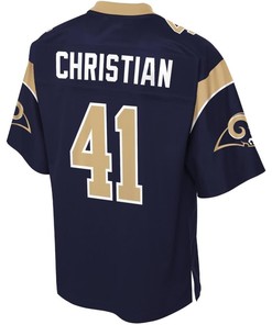Marqui Christian Los Angeles Rams Nfl Pro Line Player Jersey - Navy