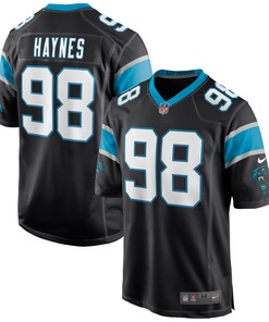 Marquis Haynes Carolina Panthers Game Jersey - Black Nfl