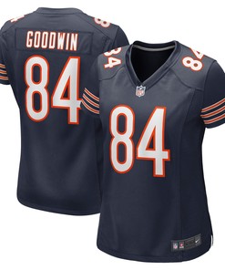 Marquise Goodwin Chicago Bears Womens Game Jersey - Navy Nfl