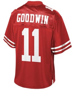 Marquise Goodwin San Francisco 49ers Nfl Pro Line Team Player Jersey - Scarlet