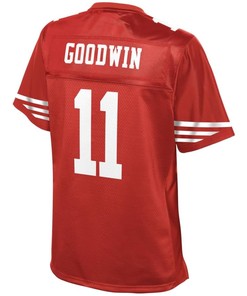 Marquise Goodwin San Francisco 49ers Nfl Pro Line Womens Team Color Player Jersey - Scarlet