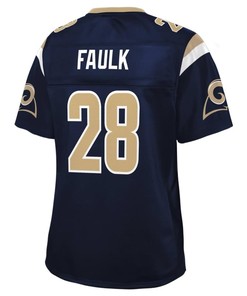 Marshall Faulk St. Louis Rams Nfl Pro Line Womens Retired Player Jersey - Navy