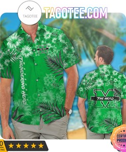 Marshall Thundering Herd Aloha Hawaii Shirt