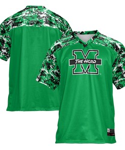 Marshall Thundering Herd Football Jersey - Kelly Green Ncaa