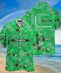 Marshall Thundering Herd Hawaiian Shirt, New Gift for Summer