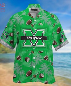 Marshall Thundering Herd Hawaiian Shirt, New Gift for Summer