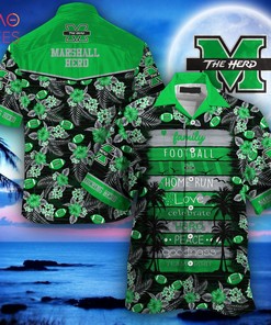 Marshall Thundering Herd Hawaiian Shirt Ver 2