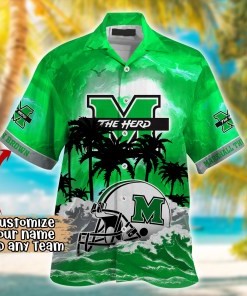 Marshall Thundering Herd NCAA Best Hawaiian Shirt Ever- Customize Any Team Any League