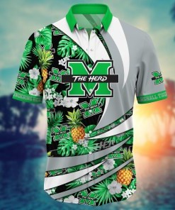 Marshall Thundering Herd NCAA Flower Hawaii Shirt For Fans Ver 19
