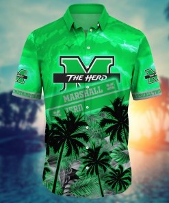 Marshall Thundering Herd NCAA Flower Hawaii Shirt For Fans Ver 21