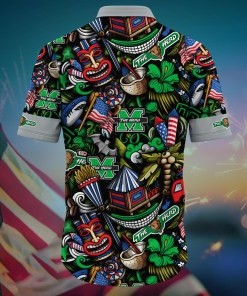 Marshall Thundering Herd NCAA Flower Hawaii Shirt For Fans Ver 24