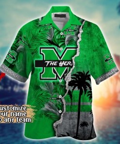 Marshall Thundering Herd NCAA Flower Hawaii Shirt For Fans Ver 33