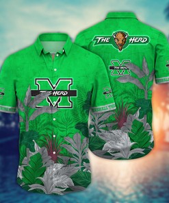Marshall Thundering Herd NCAA Flower Hawaii Shirt For Fans Ver 5