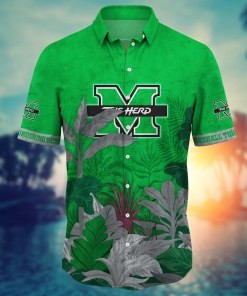 Marshall Thundering Herd NCAA Flower Hawaii Shirt For Fans Ver 5