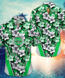 Marshall Thundering Herd NCAA Hawaiian Shirt, Aloha Shirt Ver 1