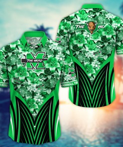 Marshall Thundering Herd NCAA Hawaiian Shirt, Aloha Shirt Ver 2