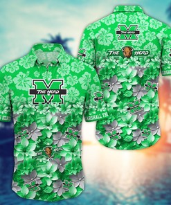 Marshall Thundering Herd NCAA Hawaiian Shirt Gift For Fan