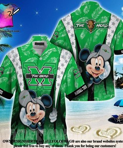 Marshall Thundering Herd Summer Hawaiian Shirt for Your Loved Ones This Season