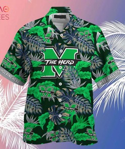Marshall Thundering Herd Summer Hawaiian Shirts for Fans Ver 1